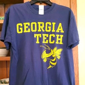 Vintage Georgia Tech Shortsleeve T-Shirt - Medium